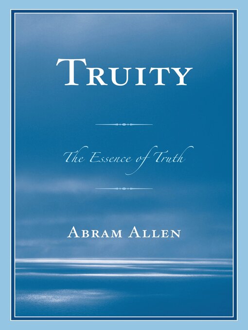 Title details for Truity by Abram Allen - Available